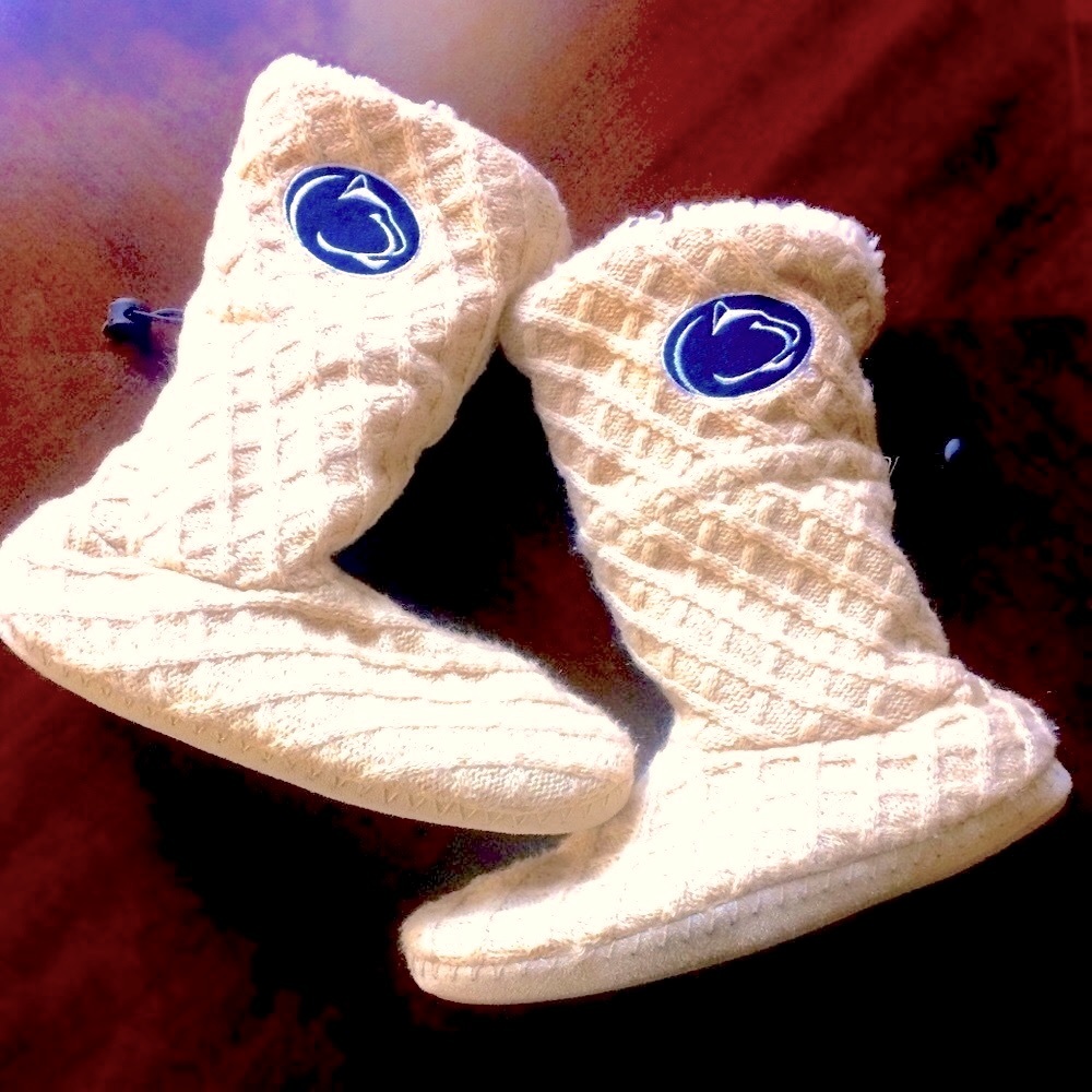 Penn State Slipper Boots, great condition!
